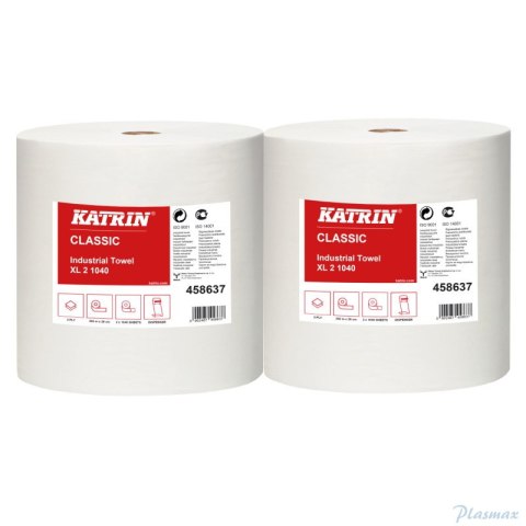 Czyściwo papierowe KATRIN CLASSIC XL 2W 1040, 458637, op. 2 szt