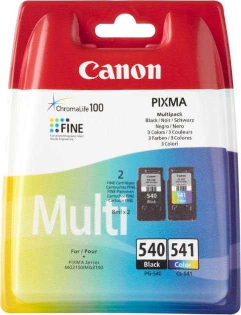 Tusz CANON (PG-540+CL-541/5225B006)2x8ml.czarny+kolor 2szt