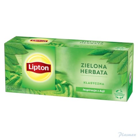 Herbata LIPTON GREEN TEA CLASSIC 20 torebek zielona