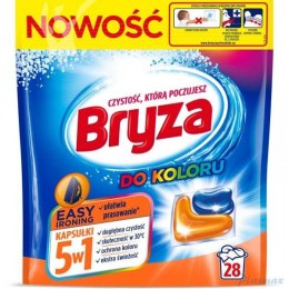 Kapsułki do prania BRYZA 28 sztuk do koloru 5w1 20743