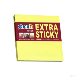 Notes samop. EXTRA STICKY 76x76 żółty neon 90 kart. 21670 MAPED