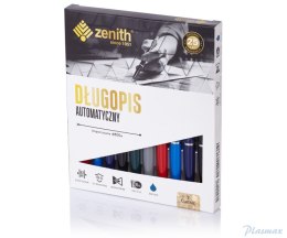 Długopis automatyczny Zenith 7 - box 10 sztuk, mix kolorów, 4071000