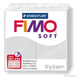 Kostka FIMO soft 57g, jasno szary, masa termoutwardzalna, Staedtler S 8020-80