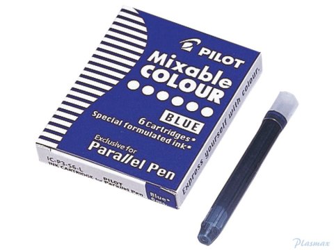 Naboje PARALLEL niebieski IC-P3-S6-L PILOT