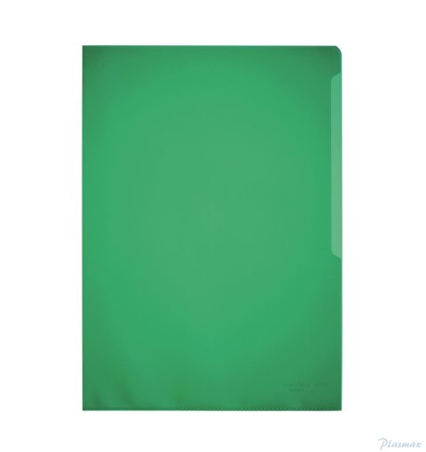 Obwoluta przezroczysta A4, PP 0,12mm Zielony, 100szt., 233705 DURABLE
