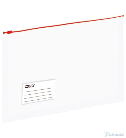 Teczka kopertowa z zamkiem EC011B GRAND, czerwona, A4 GRAND 120-1787 SALE