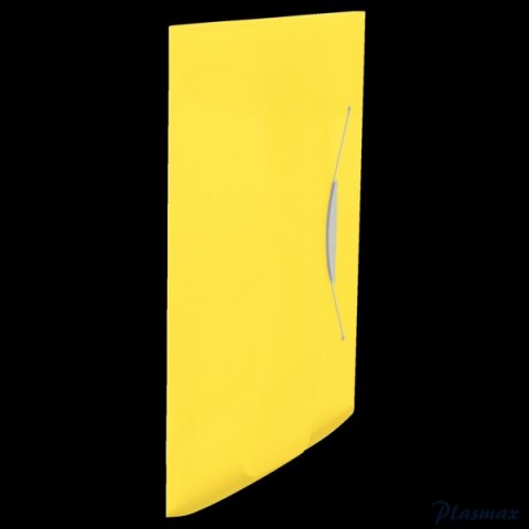 Teczka z gumką ESSELTE VIVIDA 15mm żółta 624045