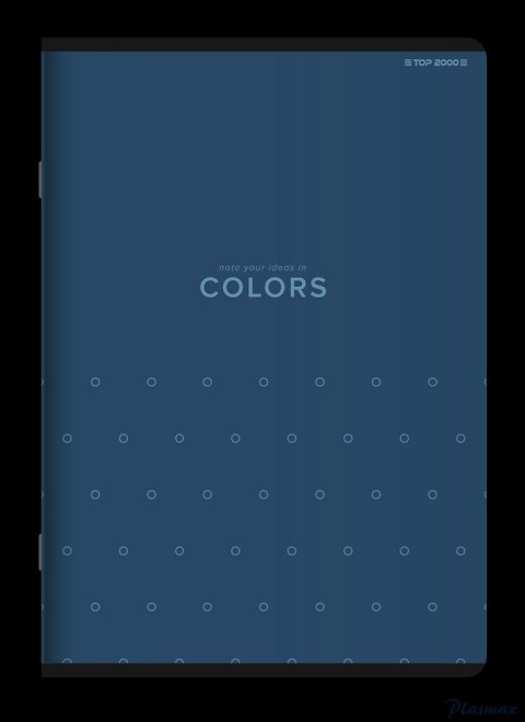 Zeszyt TOP COLORS A5 60K 70G kratka niebieskibieski 400169184 Top 2000