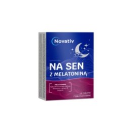 Novativ Na sen z melatoniną 30 tabletek