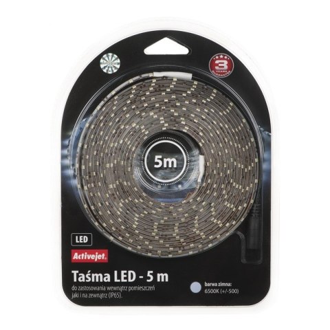 Taśma w żelu LED Activejet AJE-Z300L3528WCI (180 lm; Biały zimny; 5m; 4 W; IP65)