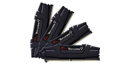 Zestaw pamięci G.SKILL RipjawsV F4-3600C16Q-32GVKC (DDR4 DIMM; 4 x 8 GB; 3600 MHz; CL16)