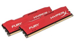 Zestaw pamięci Kingston HyperX FURY HX316C10FRK2/8 (DDR3 DIMM; 2 x 4 GB; 1600 MHz; CL10)