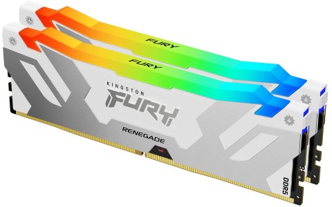 Kingston FURY DDR5 32GB (2x16GB) 6800MHz CL36 Renegade White RGB XMP