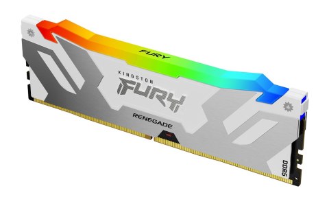 Kingston FURY DDR5 64GB (2x32GB) 6000MHz CL32 Renegade White RGB XMP