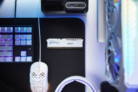 KINGSTON DDR5 64GB 5200Mhz CL40 FURY Beast White KITx4