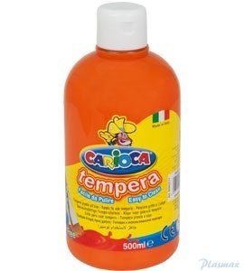 Farba tempera 500 ml, pomarańczowa CARIOCA 170-2361