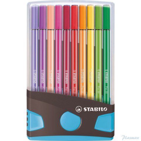 Flamastry PEN 68 COLOR PARADE 20k 6820-03-10, 6820-04-04 STABILO