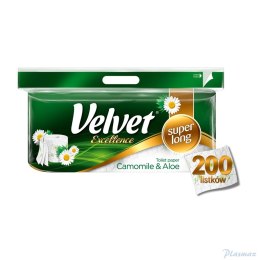 Papier toaletowy VELVET Excellence a8 rumiankowy (8szt) VELVET