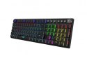 KLAWIATURA I-BOX AURORA K-6 RGB, MECHANICZNA, RED SWITCH, LOW PROFILE GAMING