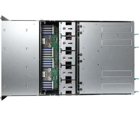 Platforma ASRock Rack (4U) AMD Epyc 7000 (12xLFF, 2x10GbE, 8xGPU, Red. PSU, IPMI)