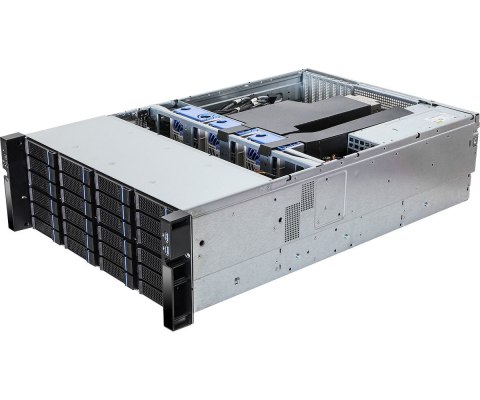 Platforma ASRock Rack (4U) AMD Epyc 7000 (36xLFF, 2x10GbE, Red. PSU, IPMI)