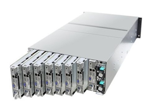 Platforma ASRock Rack (4U) AMD Ryzen 5000 (Int. drive bays, 2x10GbE, Red. PSU, IPMI)