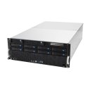 ASUS Rack 4U ESC8000A-E11-SKU1/2.2KW(2+2)/2PCIe/2NVMe AMD EPYC 2x LGA 4094 (SP3) 280W 32xDDR4 3200 8x3.5"/2.5" SATA/SAS*+2NVME 2