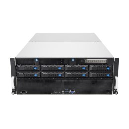 ASUS Rack 4U ESC8000A-E11-SKU1/2.2KW(2+2)/2PCIe/2NVMe AMD EPYC 2x LGA 4094 (SP3) 280W 32xDDR4 3200 8x3.5