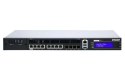 Qnap QuCPE-7012-D2146NT-32G, Intel Xeon D-2146NT, 8 x 2.5GbE RJ45 and 4 x 10GbE SFP+, 1 x network module, 1 x PCIe Gen3 x8, 2 x 