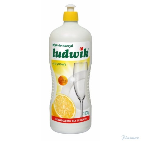 LUDWIK Płyn do mycia naczyń 900g cytrynowy 28867