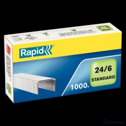 Zszywki RAPID Standard 24/6 1M, 1000 szt., 24855600