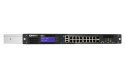 Qnap QGD-1600-4G, 16x 1GbE, 2x combo 10GbE SFP+/RJ45, Intel Celeron J4115, 4GB, equipped with QTS, 2 X 2.5" SSD/HDD, 2 x PCIe Ge