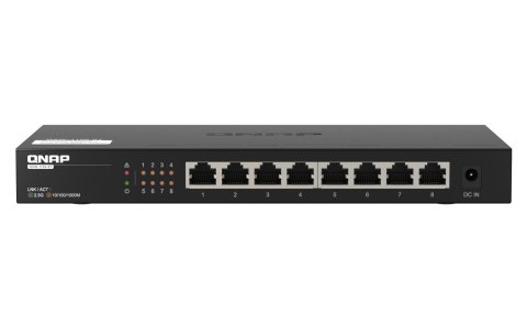 Qnap QSW-1108-8T, 8x 2.5GbE, unmanaged switch