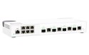 Qnap QSW-M2106-4C, 6x 2.5GbE,  4x combo 10GbE SFP+/RJ45, managed switch