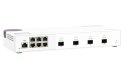 Qnap QSW-M2106-4S, 6x 2.5GbE, 4 port 10GbE SFP+, managed switch