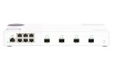 Qnap QSW-M2106-4S, 6x 2.5GbE, 4 port 10GbE SFP+, managed switch