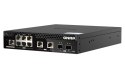 Qnap QSW-M2106R-2S2T, 6 port 2.5Gbps, 2 ports 10GbE SFP+, 2 ports 10GbE RJ45 , managed switch, half-rackmount design