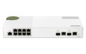 Qnap QSW-M2108-2C, 8x 2.5GbE, 2x combo 10GbE SFP+/RJ45, managed switch