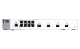 Qnap QSW-M408S, 8x 1GbE, 4x 10GbE SFP+, managed switch