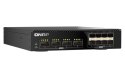 Qnap QSW-M7308R-4X, 4x 100GbE, 8x 25GbE SFP28, half-rackmount design, managed switch