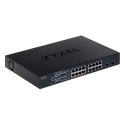 Switch Zyxel XMG1915-18EP 18p PoE (PoE++: 8) 180W Managed Multigigabit/10G