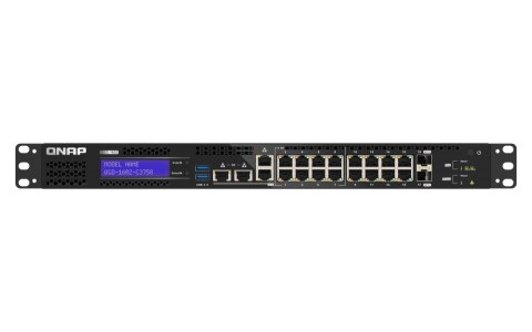 Qnap QGD-1602-C3758-16G, 8x 2.5GbE, 8x 1GbB, 2 SFP+ 10GbE, Intel Atom C3758, 16GB, Equipped with QTS, 2 X 2.5" SSD/HDD, 2 x PCIe