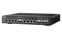 Qnap QSW-IM1200-8C, 8x combo 10GbE SFP+/RJ45, 4 ports 10GbE SFP+, rack mount/wall mount, managed switch, fan less industrial des