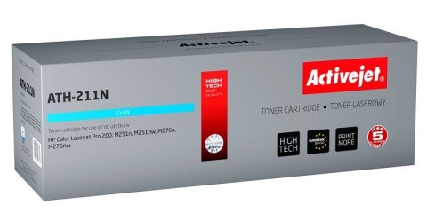 Activejet ATH-211N Toner (zamiennik HP 131A CF211A, Canon CRG-731C; Supreme; 1800 stron; niebieski)