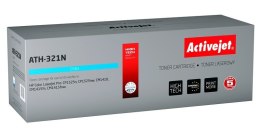 Activejet ATH-321N Toner (zamiennik HP 128A CE321A; Supreme; 1300 stron; niebieski)