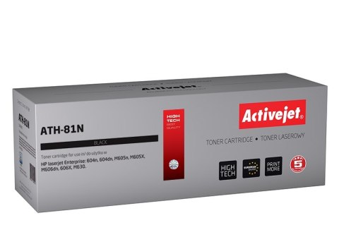 Activejet ATH-81N Toner (zamiennik HP 81A CF281A; Supreme; 10500 stron; czarny)