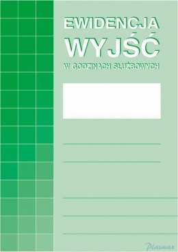 574-1 Ewidencja wyjść w godz.służbowych MICHALCZYK I PROKOP A4 32str.