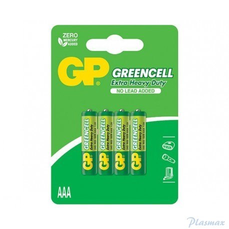 Bateria GREENCELL 24G-U4 1,5V (4) R03 chlorkowo-cynkowa GP (AAA)