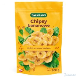 Chipsy bananowe 200g BAKALLAND