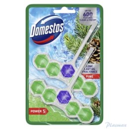 DOMESTOS Zawieszka do toalety POWER5 DUO PINE 5x2x55g 03259